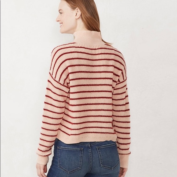 Lauren Conrad Funnelneck Sweater NWT - Picture 2 of 3